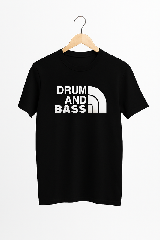 Drum and Bass Graphic Tee – Music-Inspired Unisex T-Shirt