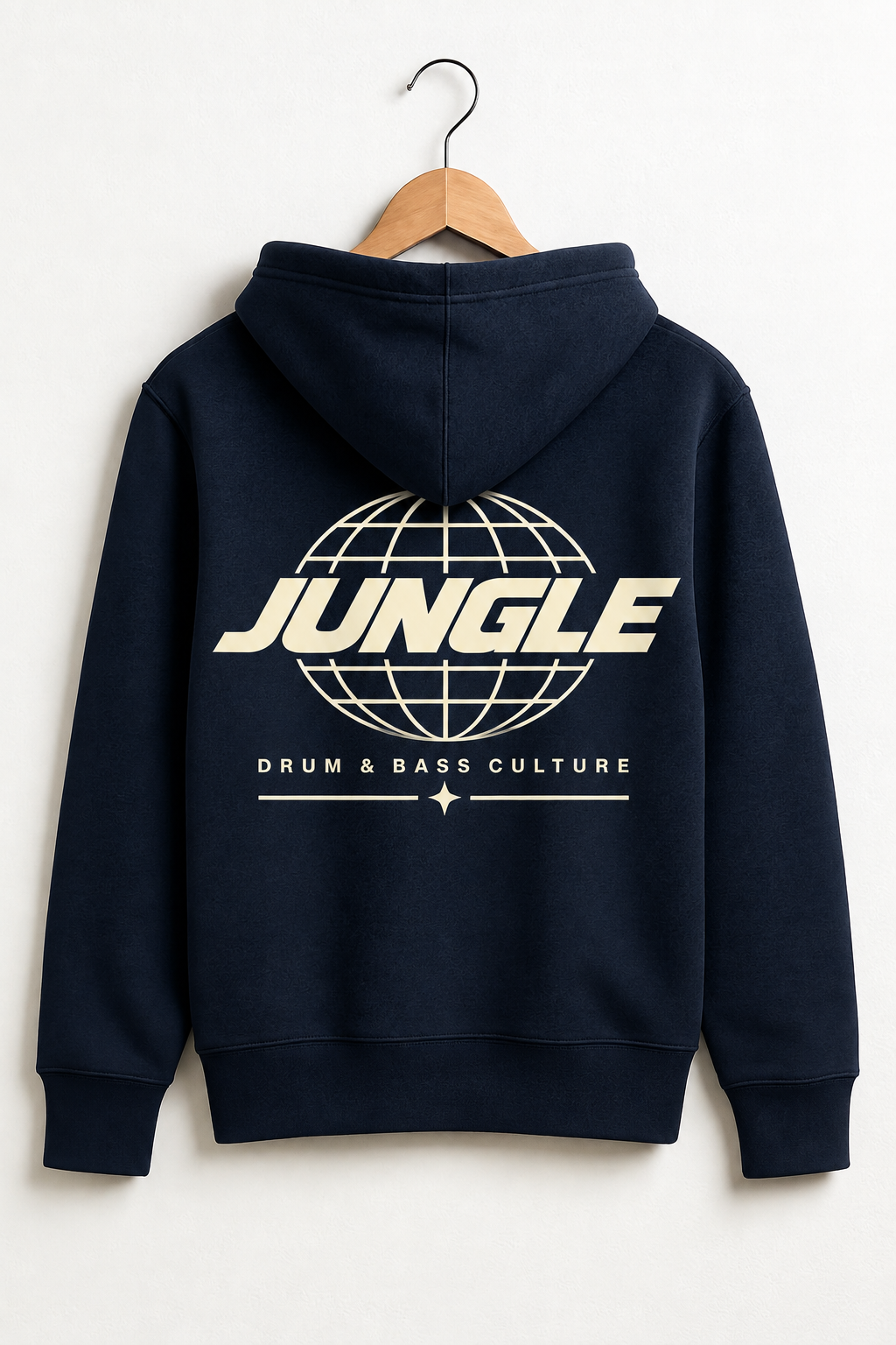 Jungle Drum & Bass Hoodie , DnB Rave Hoodie , TechnoChimpz
