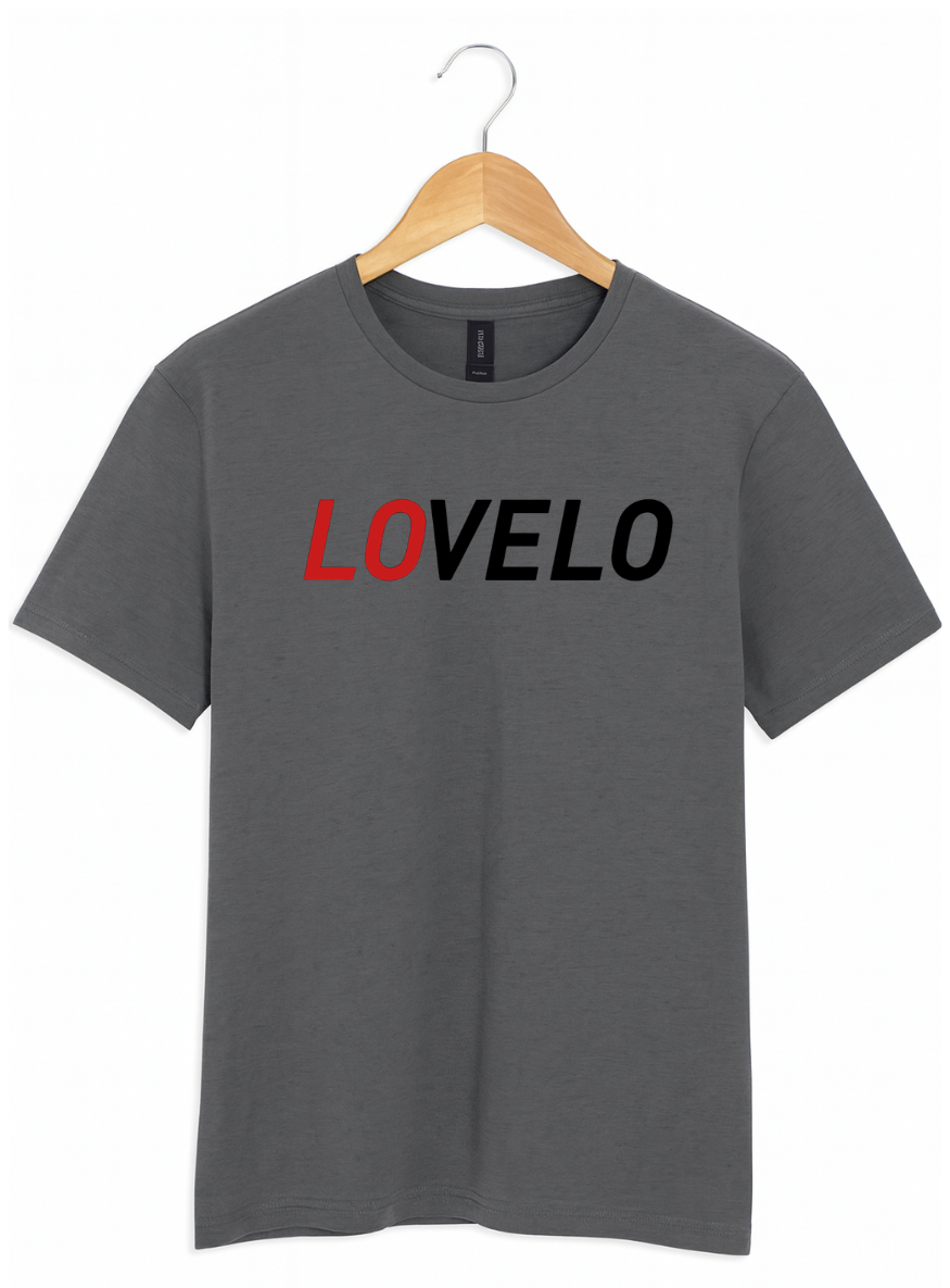 LOVELO Cycling T-Shirt – Unisex Cyclist Graphic Tee | Premium Cotton Bike Shirt