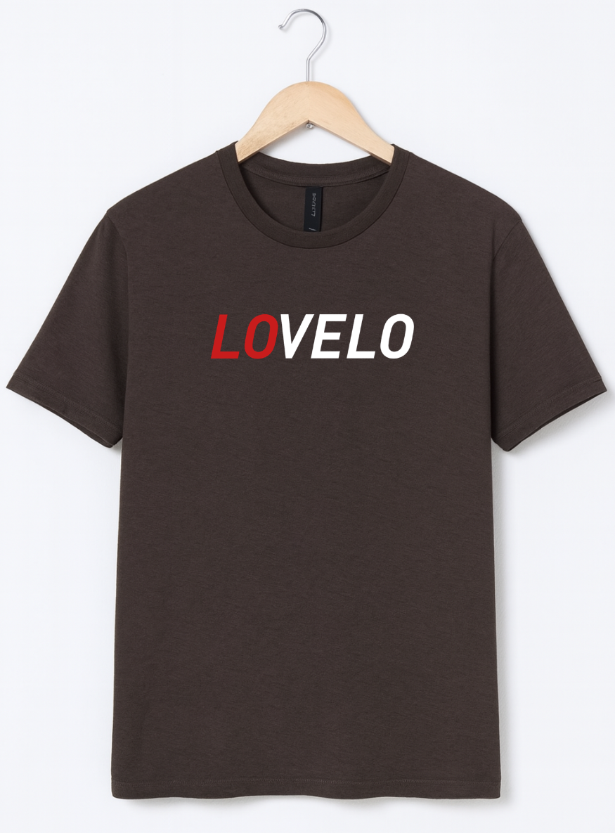 LOVELO Cycling T-Shirt – Unisex Cyclist Graphic Tee | Premium Cotton Bike Shirt