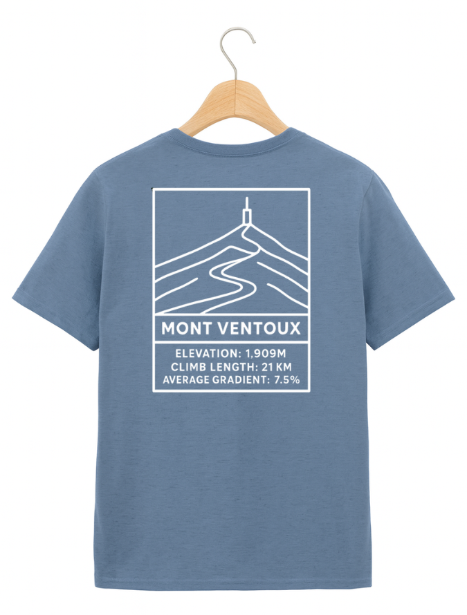 Mont Ventoux Climb Cycling T-Shirt