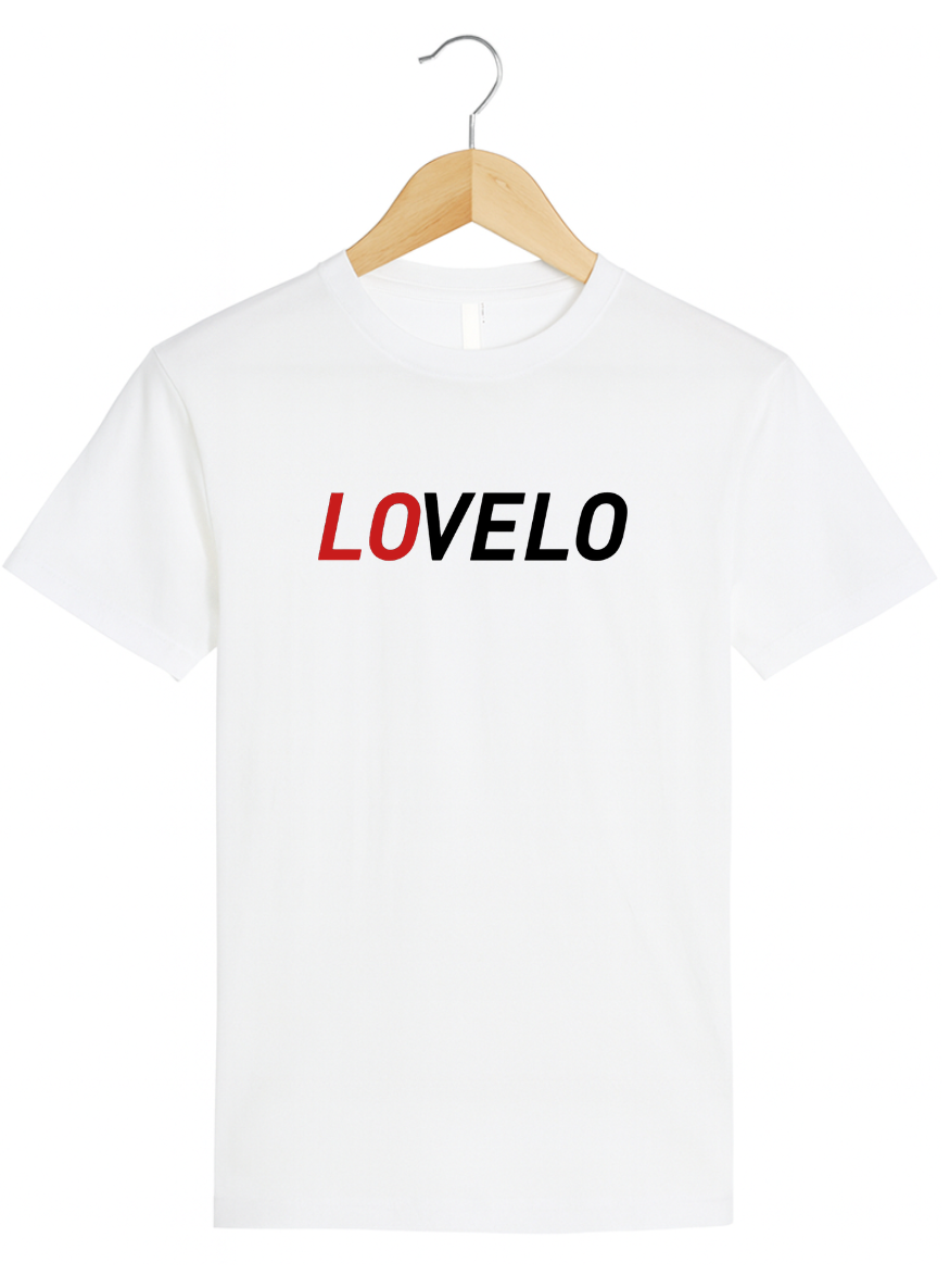 LOVELO Cycling T-Shirt – Unisex Cyclist Graphic Tee | Premium Cotton Bike Shirt
