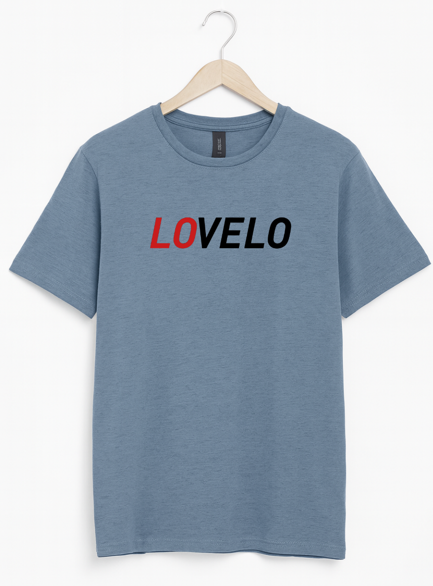 LOVELO Cycling T-Shirt – Unisex Cyclist Graphic Tee | Premium Cotton Bike Shirt