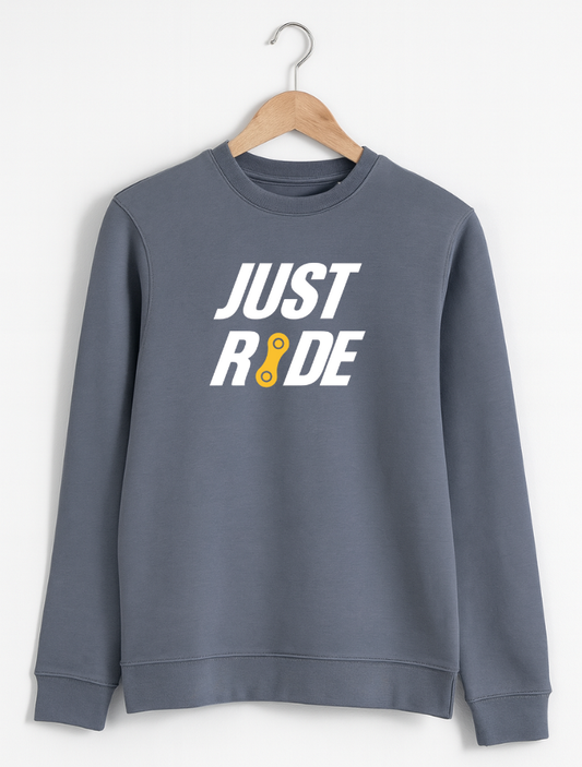 JUST RIDE Graphic Sweatshirt